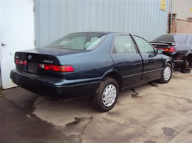 1997 TOYOTA CAMRY LE, 2.2L AUTO, COLOR GREEN, STK Z15842